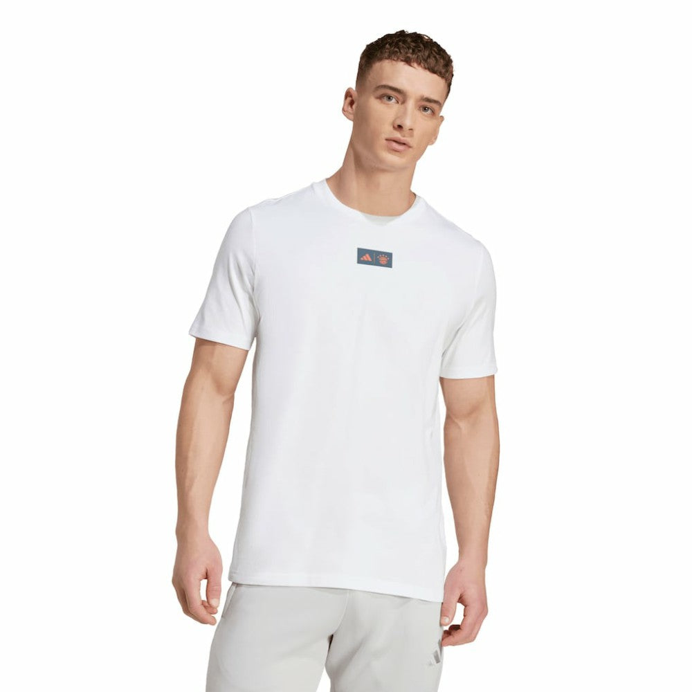 Bayern Munich Jersey Hook T-Shirt - White | Adidas for sale