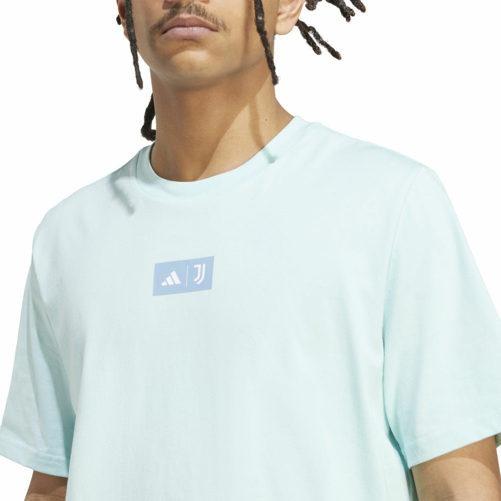 Juventus Jersey Hook T-Shirt - Aqua | Adidas cheap