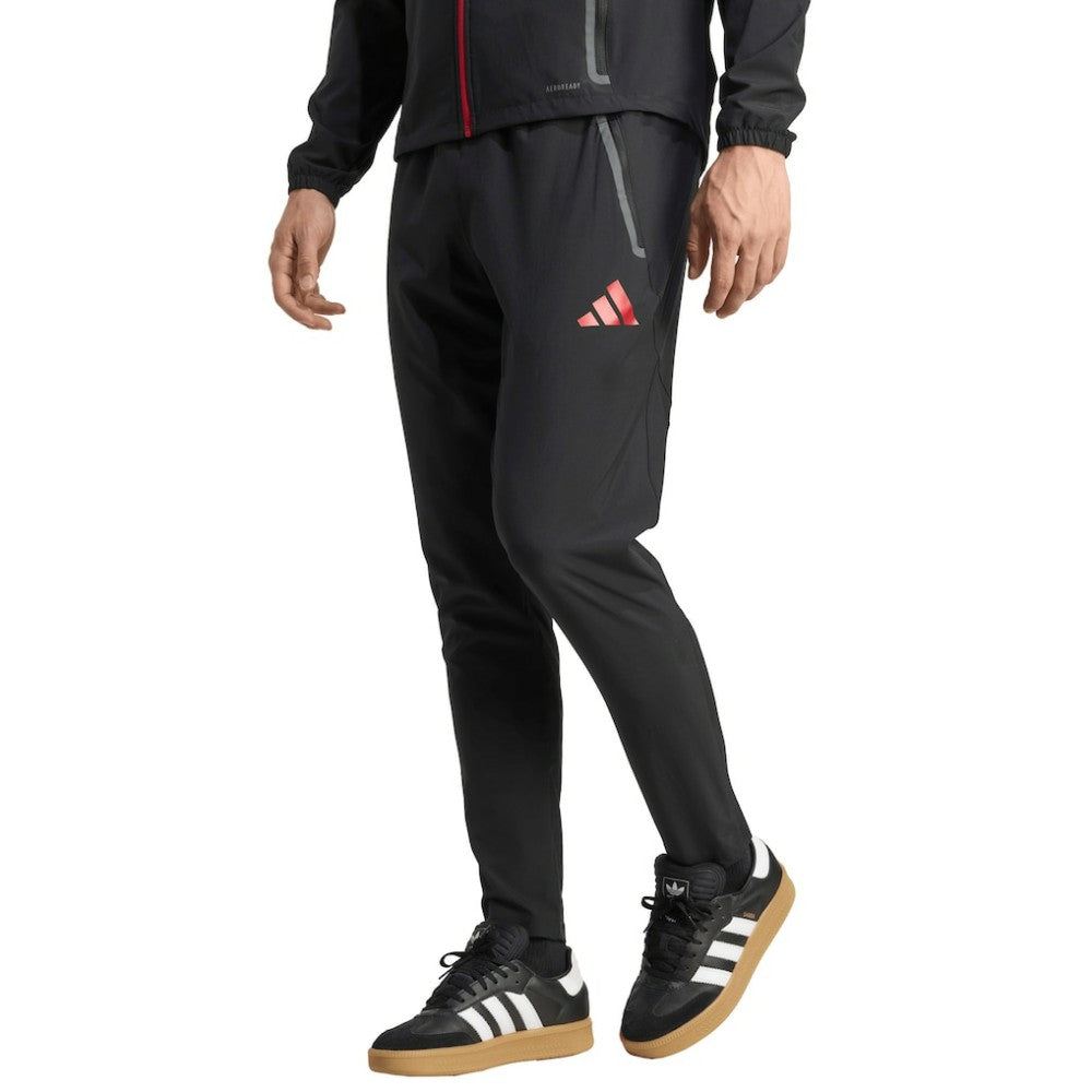 Liverpool 2025/26 Tiro Vis Tech Travel Pants - Black | Adidas for sale