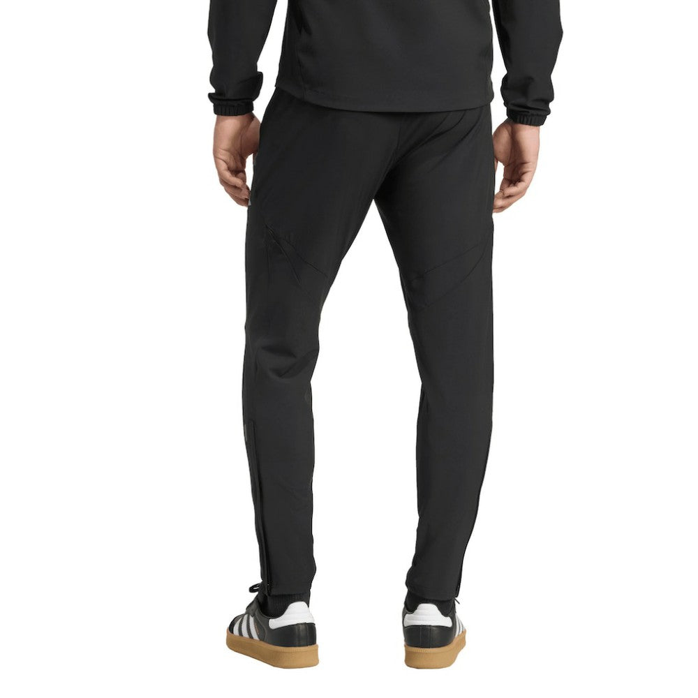 Manchester United 2025/26 Tiro Vis Tech AEROREADY Travel Pants - Black | Adidas for sale