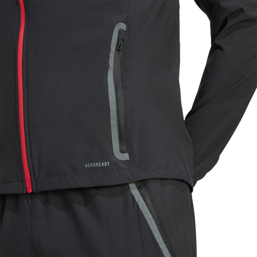 Liverpool 2025/26 Tiro Vis Tech Travel Jacket - Black | Adidas for sale