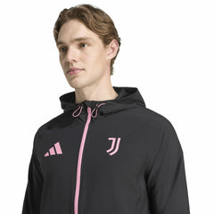 Juventus 2025/26 Tiro Vis Tech Travel Jacket - Black | Adidas shop