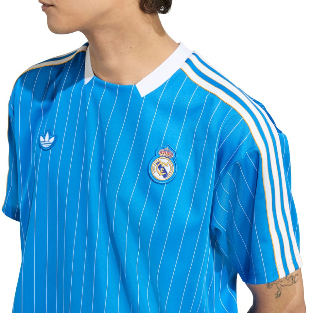 Real Madrid Unisex Terrace Icons Jersey - Blue | Adidas on sale