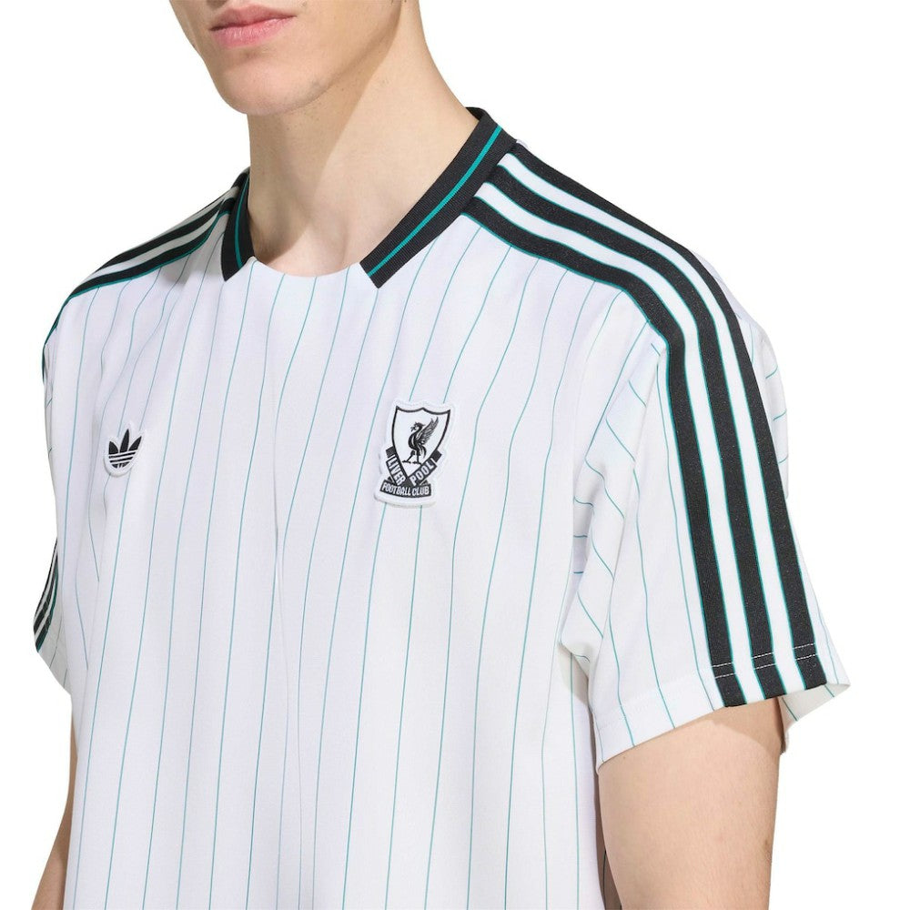 Liverpool Terrace Icons Jersey - White | Adidas on sale
