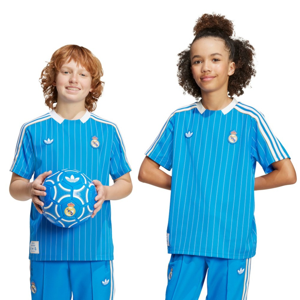 Real Madrid Youth Terrace Icons Jersey - Blue | Adidas sale