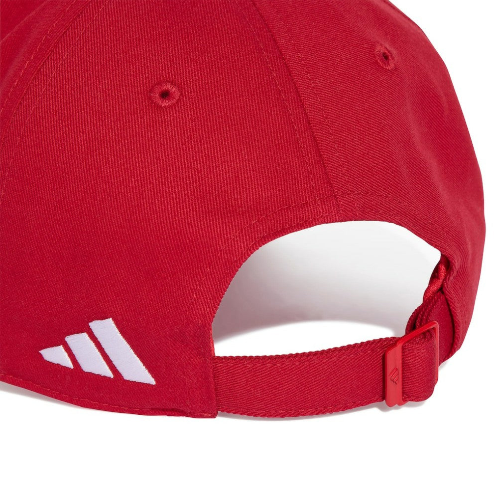 Liverpool Unisex Three-Stripe Dad Adjustable Hat - Red | Adidas for sale