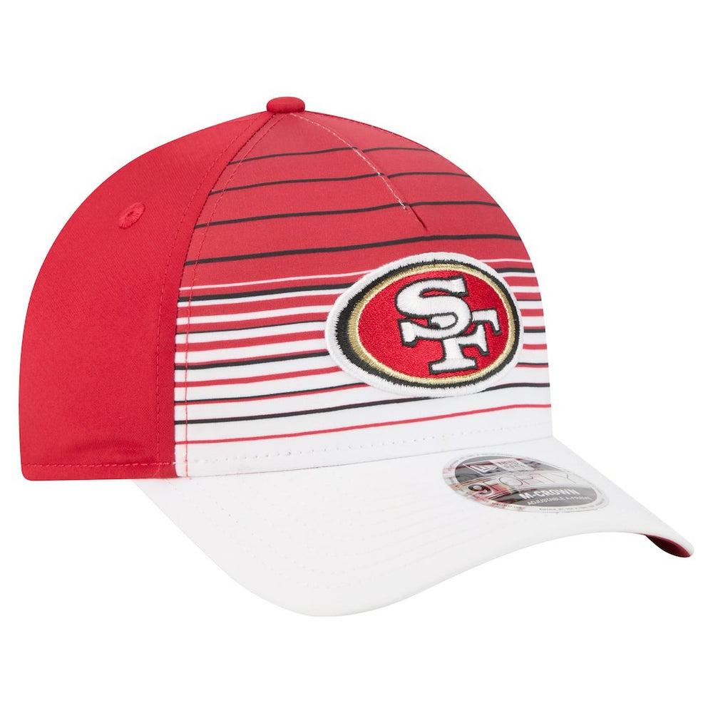 San Francisco 49ers New Era Adventure Gradient 9FORTY M-Crown A-Frame Adjustable Hat - White/Scarlet discount