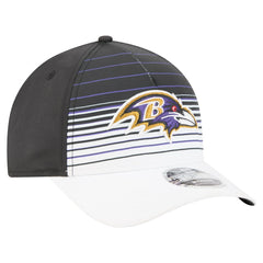 Baltimore Ravens New Era Adventure Gradient 9FORTY M-Crown A-Frame Adjustable Hat - White/Black sale