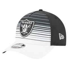 Las Vegas Raiders New Era Adventure Gradient 9FORTY M-Crown A-Frame Adjustable Hat - White/Black outlet