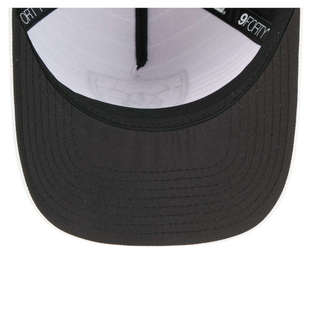 Las Vegas Raiders New Era Adventure Gradient 9FORTY M-Crown A-Frame Adjustable Hat - White/Black outlet