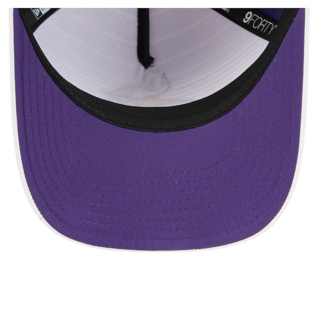 Minnesota Vikings New Era Adventure Gradient 9FORTY M-Crown A-Frame Adjustable Hat - White/Purple discount