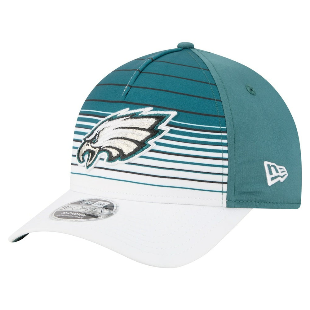 Philadelphia Eagles New Era Adventure Gradient 9FORTY M-Crown A-Frame Adjustable Hat - White/Midnight Green on sale