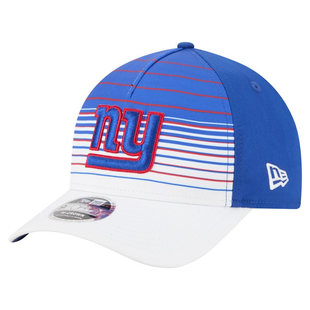 New York Giants New Era Adventure Gradient 9FORTY M-Crown A-Frame Adjustable Hat - White/Royal on sale