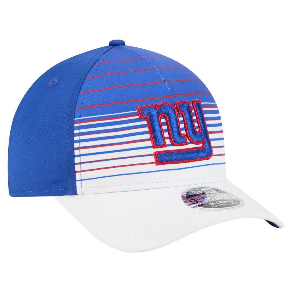 New York Giants New Era Adventure Gradient 9FORTY M-Crown A-Frame Adjustable Hat - White/Royal on sale
