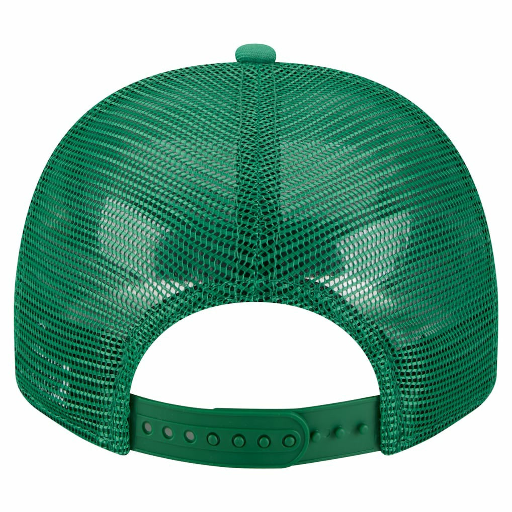 Philadelphia Eagles New Era Vintage Team Rope A-Frame Trucker 9FIFTY Snapback Hat - Kelly Green sale