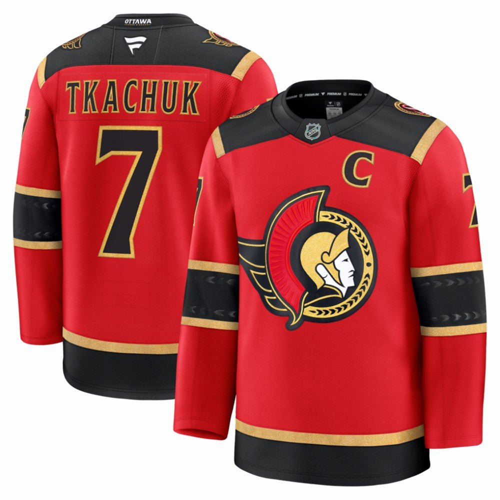 Brady Tkachuk Ottawa Senators Fanatics Alternate Premium Jersey Red