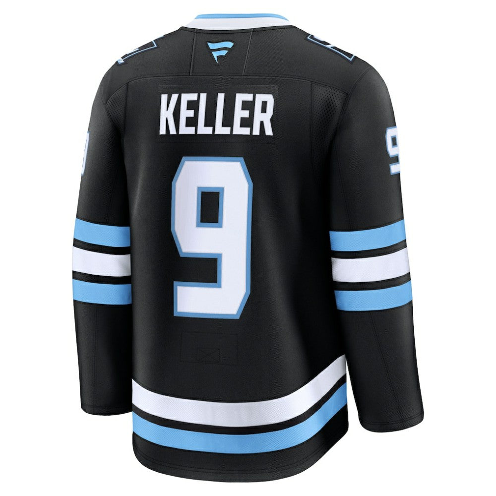Clayton Keller Utah Mammoth Fanatics Home Premium Player Jersey Black
