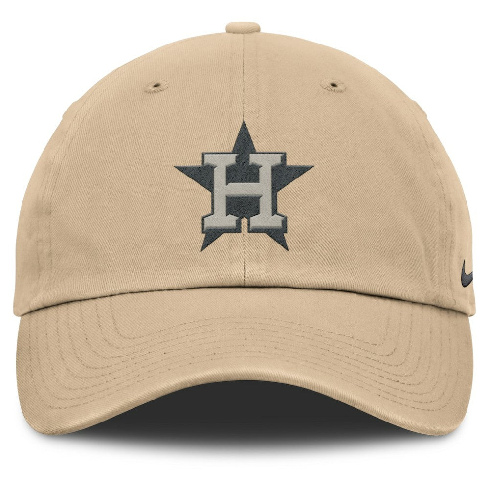 Houston Astros Club Adjustable Hat - Khaki | Nike