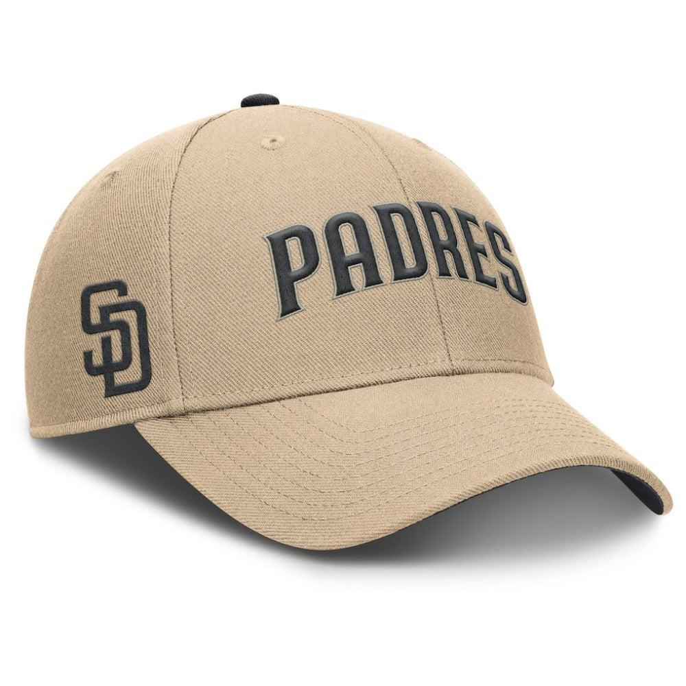 San Diego Padres Rise Adjustable Hat - Khaki | Nike