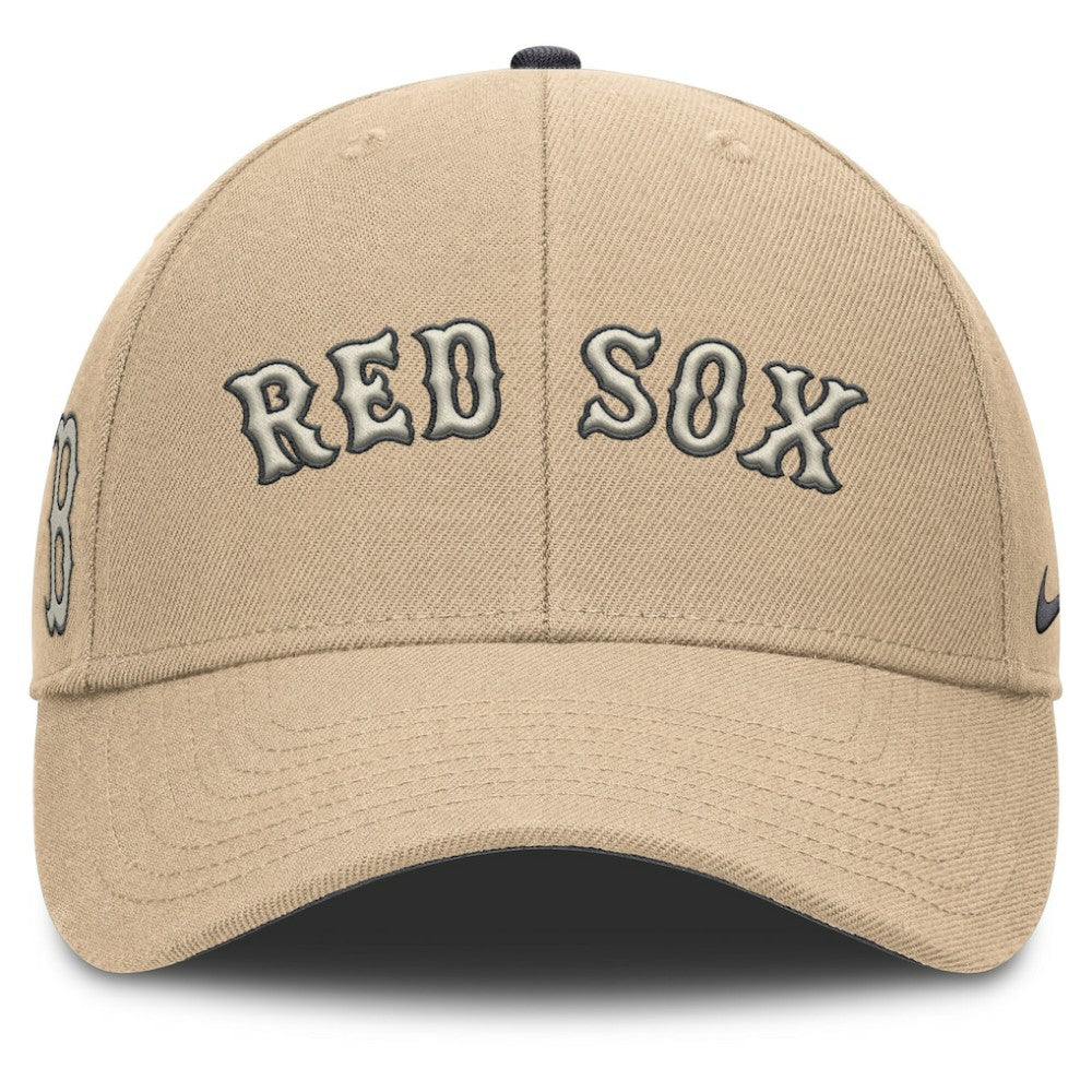 Boston Red Sox Rise Adjustable Hat - Khaki | Nike