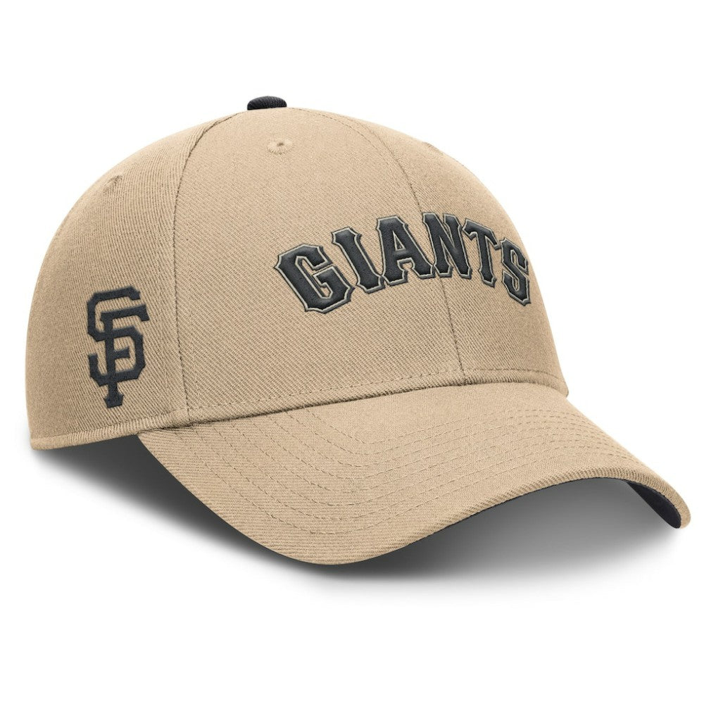 San Francisco Giants Rise Adjustable Hat - Khaki | Nike