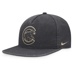 Chicago Cubs Monotone Pro Adjustable Hat - Anthracite | Nike