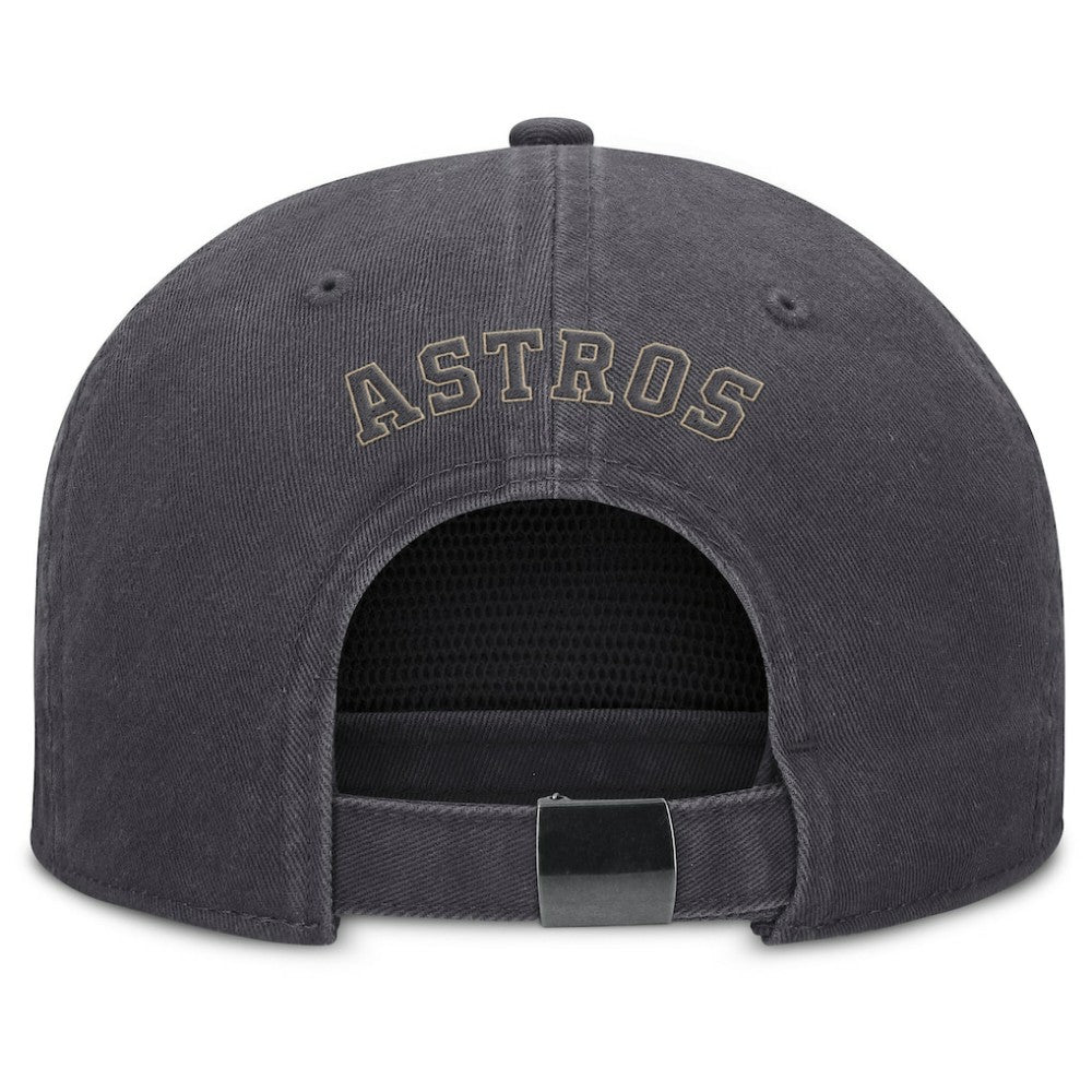 Houston Astros Monotone Pro Adjustable Hat - Anthracite | Nike