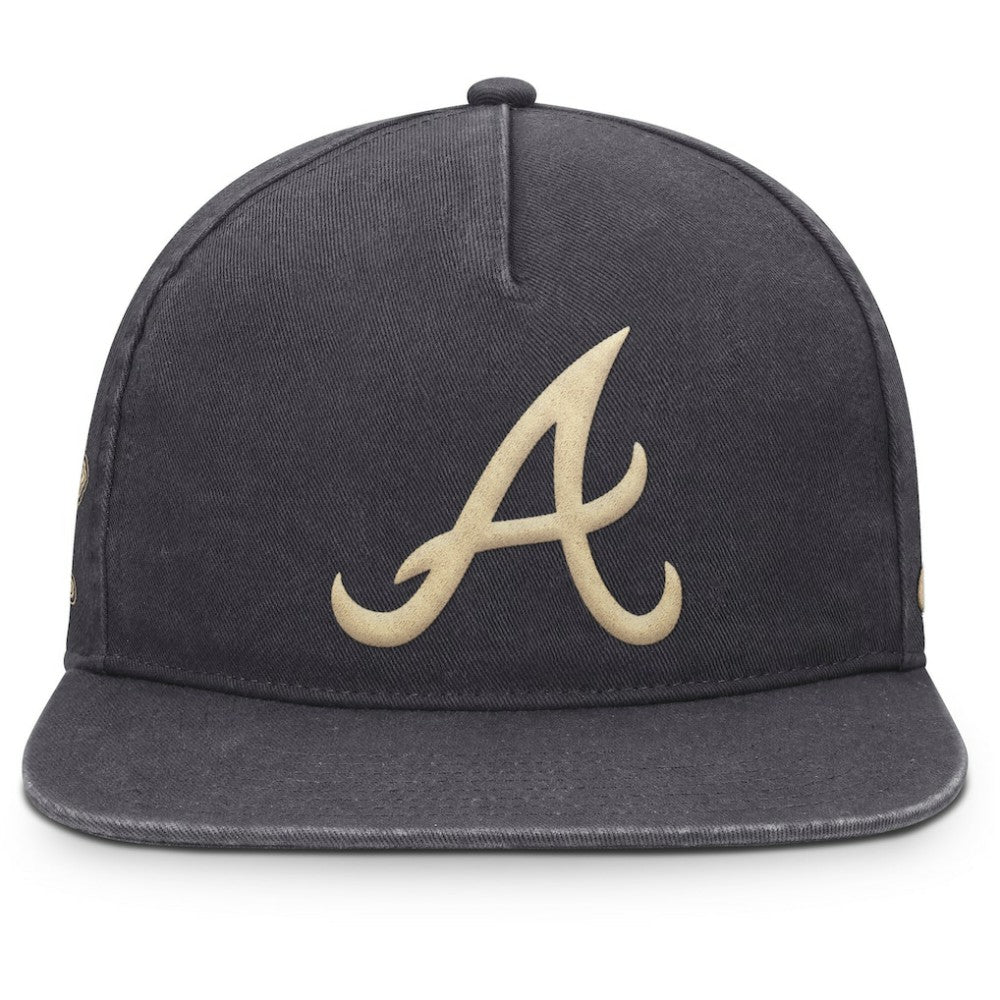 Atlanta Braves Monotone Pro Adjustable Hat - Anthracite | Nike