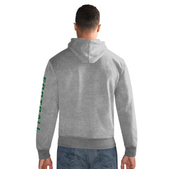 Philadelphia Eagles Starter Vintage Pullover Hoodie - Heather Gray cheap