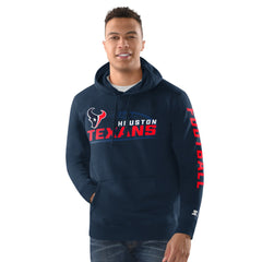 Houston Texans Starter Vintage Pullover Hoodie - Navy for sale