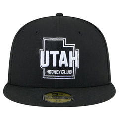 Utah Mammoth New Era State Shape 1st Season 59FIFTY Fitted Hat Black