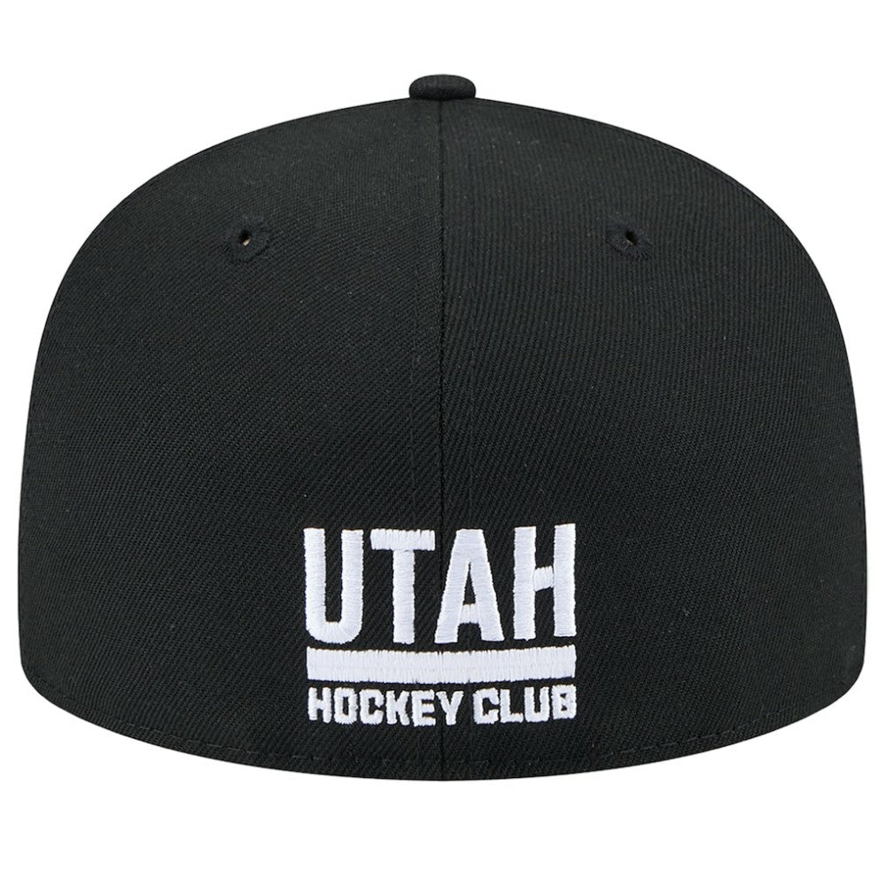 Utah Mammoth New Era State Shape 1st Season 59FIFTY Fitted Hat Black