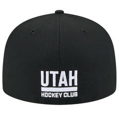 Utah Mammoth New Era State Shape 1st Season 59FIFTY Fitted Hat Black