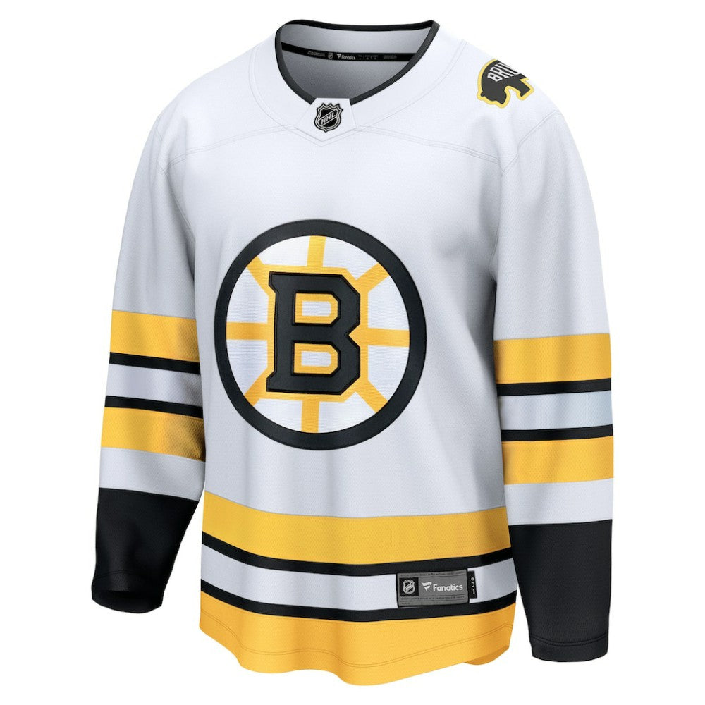 Boston Bruins Fanatics Away Breakaway Jersey White