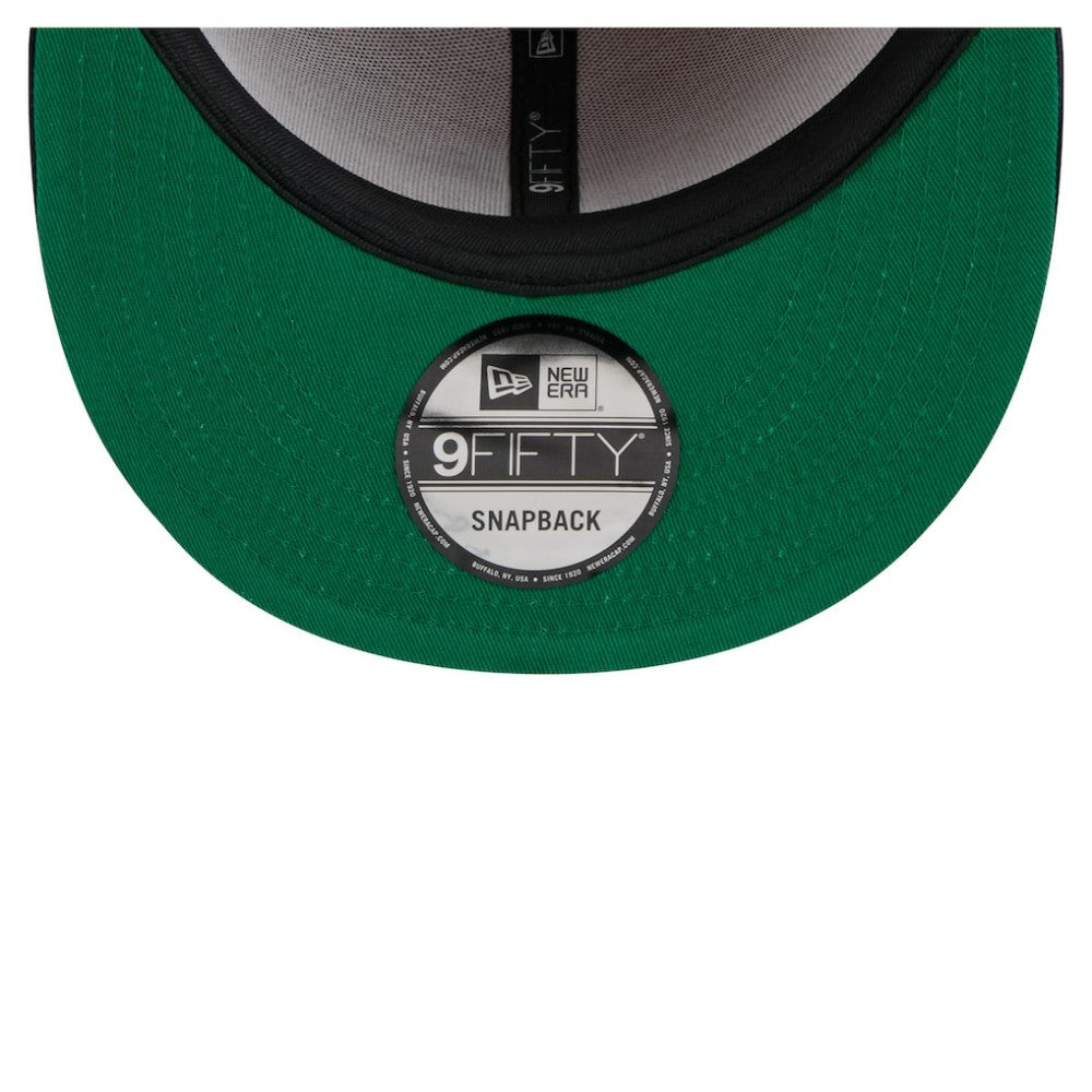 Atlanta Braves Retro Split Corduroy Snapback Hat - Navy/Red | New Era