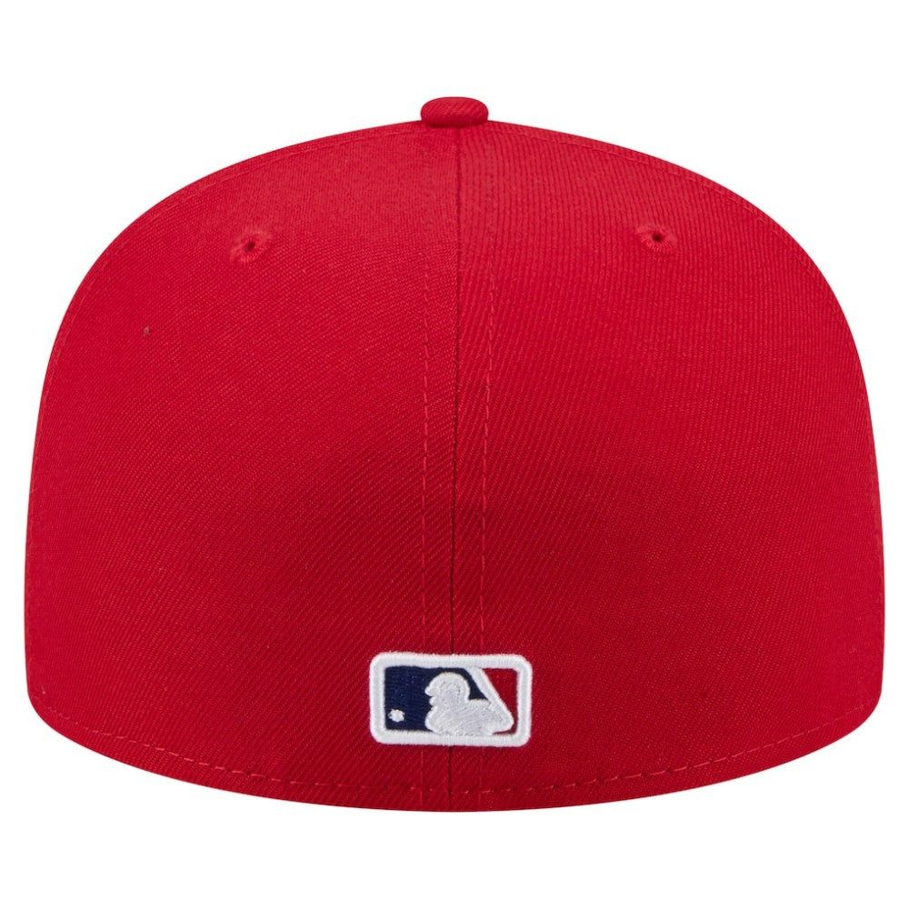 Philadelphia Phillies Yarn Stitch 59FIFTY Fitted Hat - Red | New Era