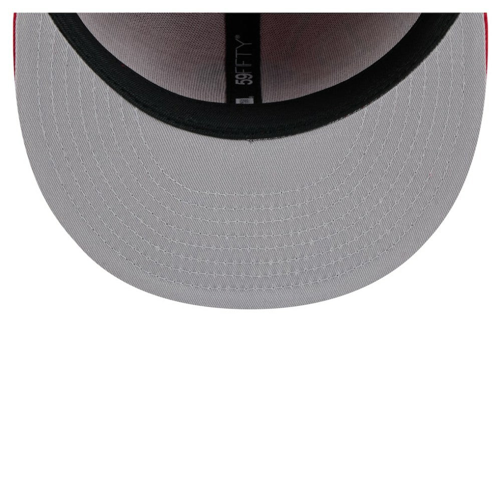 Philadelphia Phillies Yarn Stitch 59FIFTY Fitted Hat - Red | New Era