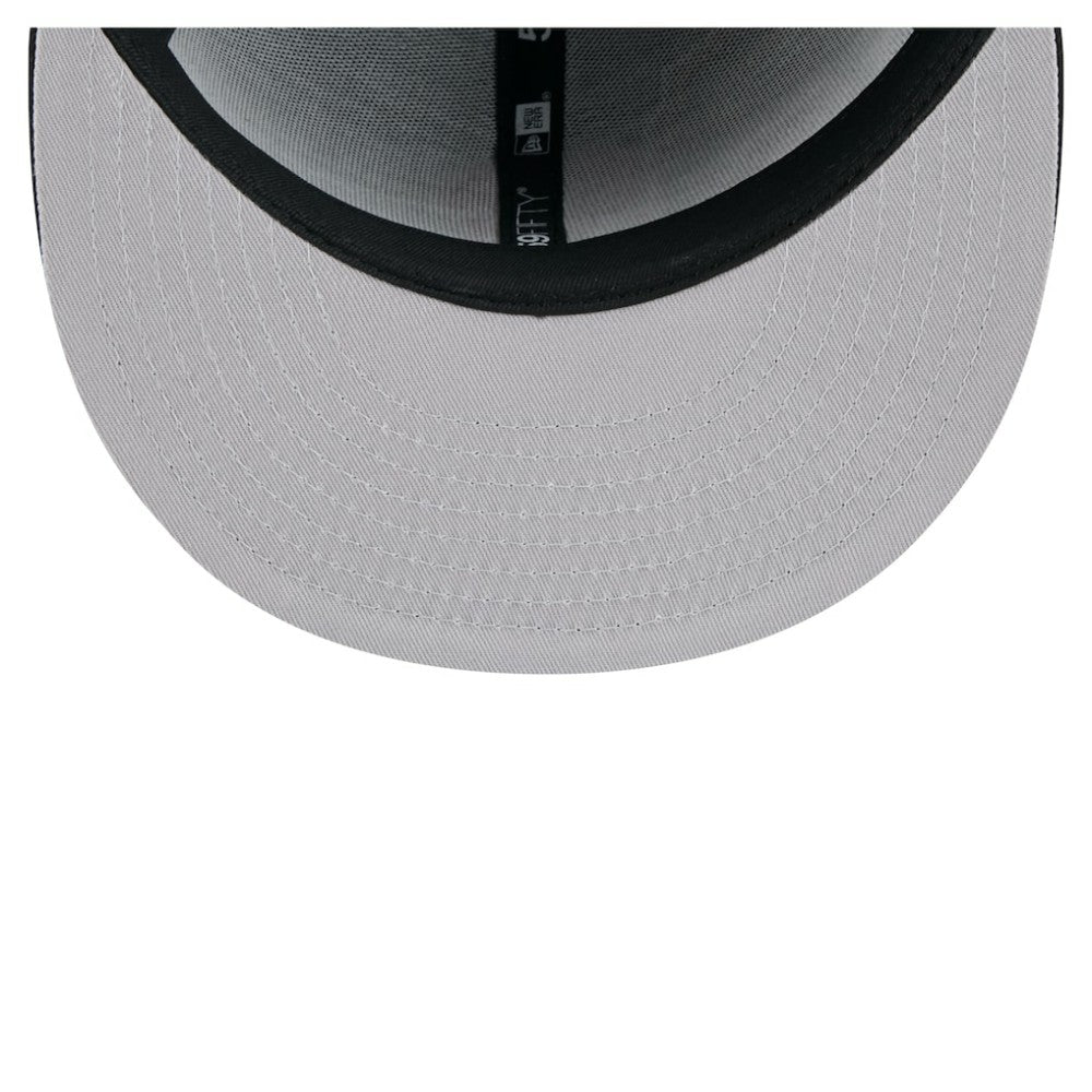 San Francisco Giants Yarn Stitch 59FIFTY Fitted Hat - Black | New Era