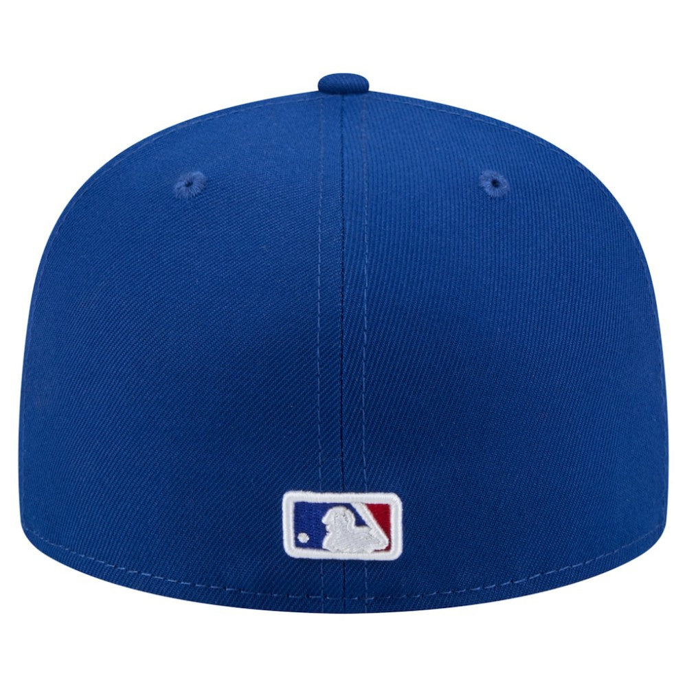 Chicago Cubs Yarn Stitch 59FIFTY Fitted Hat - Royal | New Era