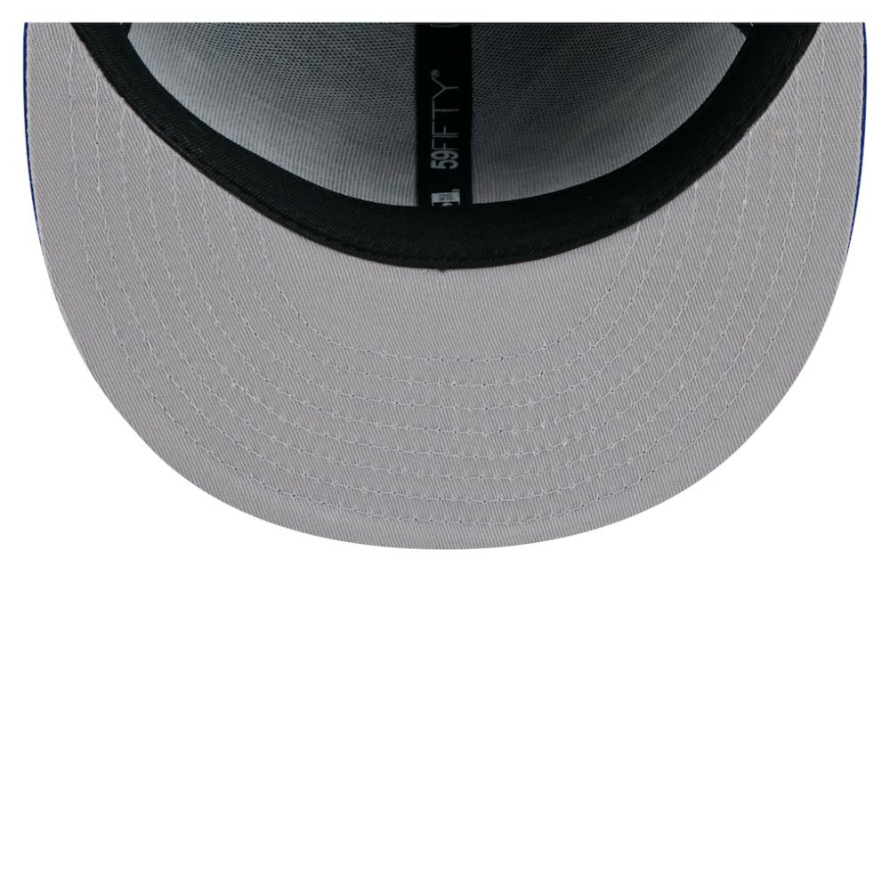 Chicago Cubs Yarn Stitch 59FIFTY Fitted Hat - Royal | New Era