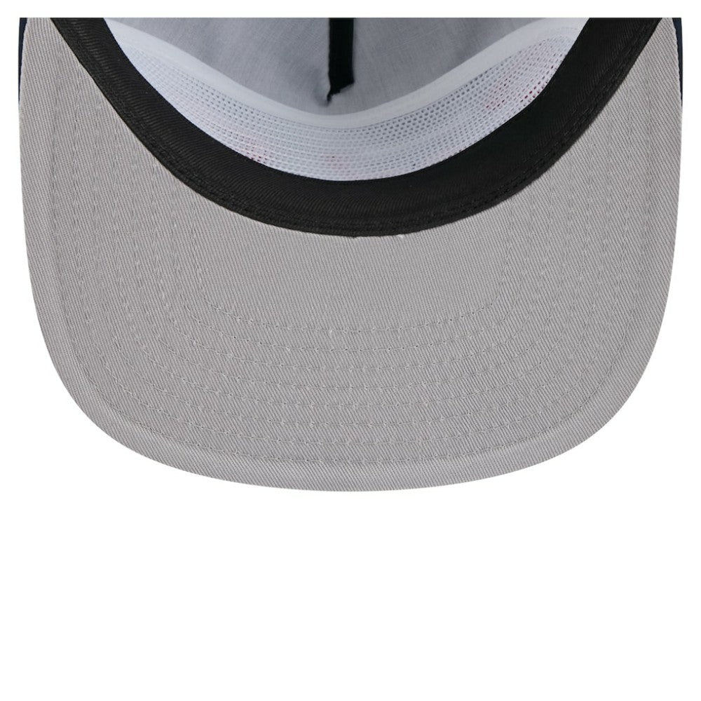 Boston Red Sox Retro Satin Script Golfer Adjustable Hat - Navy | New Era
