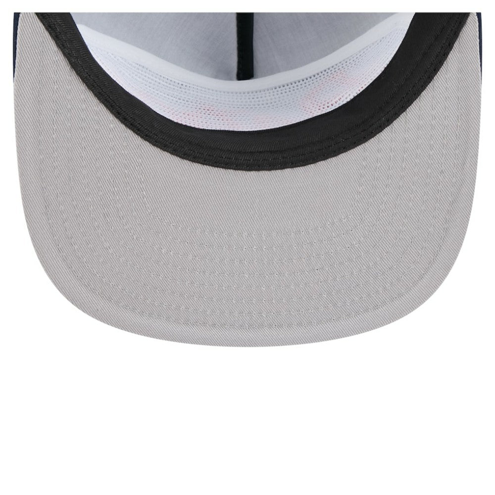Houston Astros Retro Satin Script Golfer Adjustable Hat - Navy | New Era