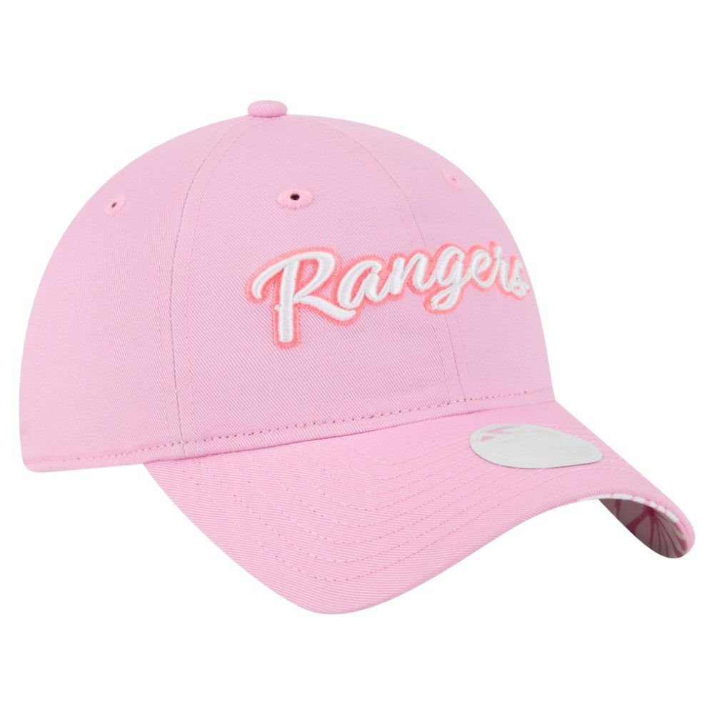 Texas Rangers Women's Mother's Day 9TWENTY Adjustable Hat - Pink | New Era