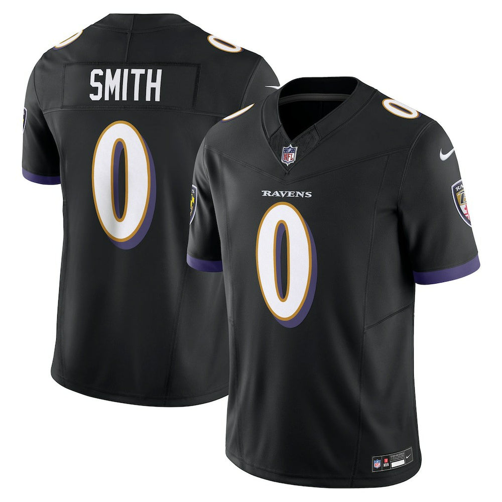 Roquan Smith Baltimore Ravens Alternate Vapor F.U.S.E. Limited Jersey - Black | Nike for sale