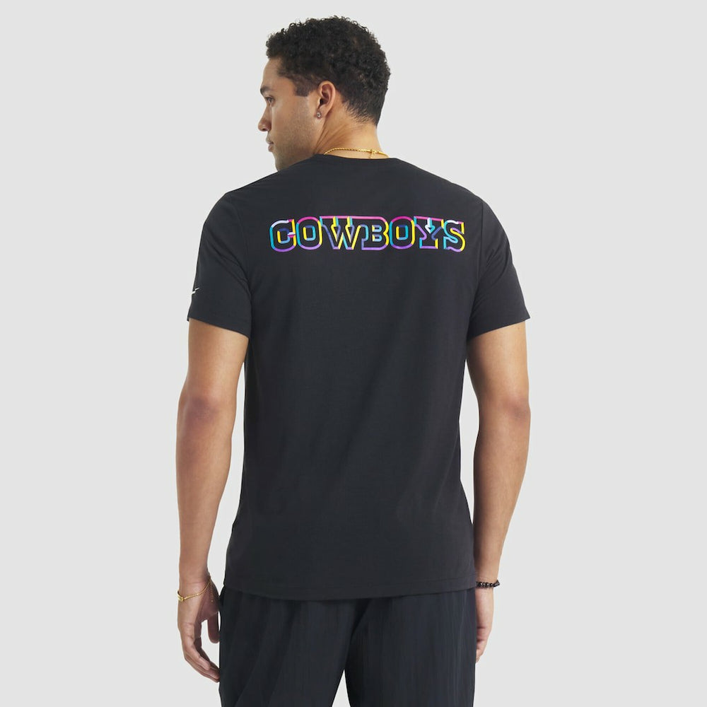 Dallas Cowboys Tall 2025 NFL Crucial Catch Tri-Blend Dri-FIT T-Shirt - Black | Nike cheap