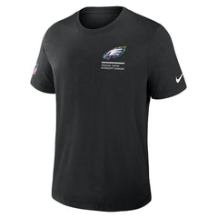 Philadelphia Eagles Tall 2025 NFL Crucial Catch Tri-Blend Dri-FIT T-Shirt - Black | Nike outlet