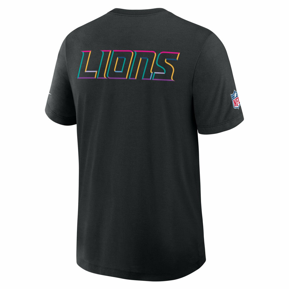 Detroit Lions Tall 2025 NFL Crucial Catch Tri-Blend Dri-FIT T-Shirt - Black | Nike for sale