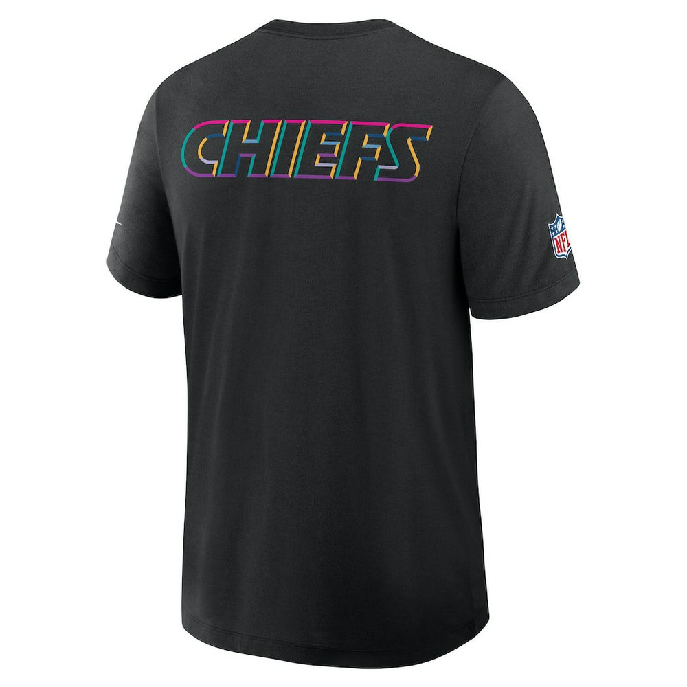 Kansas City Chiefs Tall 2025 NFL Crucial Catch Tri-Blend Dri-FIT T-Shirt - Black | Nike discount