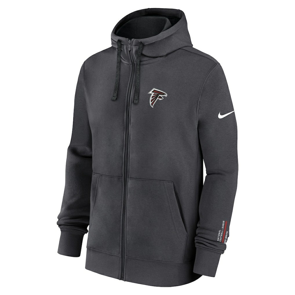 Atlanta Falcons Primetime Club Full-Zip Hoodie - Anthracite | Nike discount