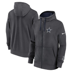 Dallas Cowboys Primetime Club Full-Zip Hoodie - Anthracite | Nike on sale